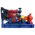 Large capacity irrigation diesel motor pump set